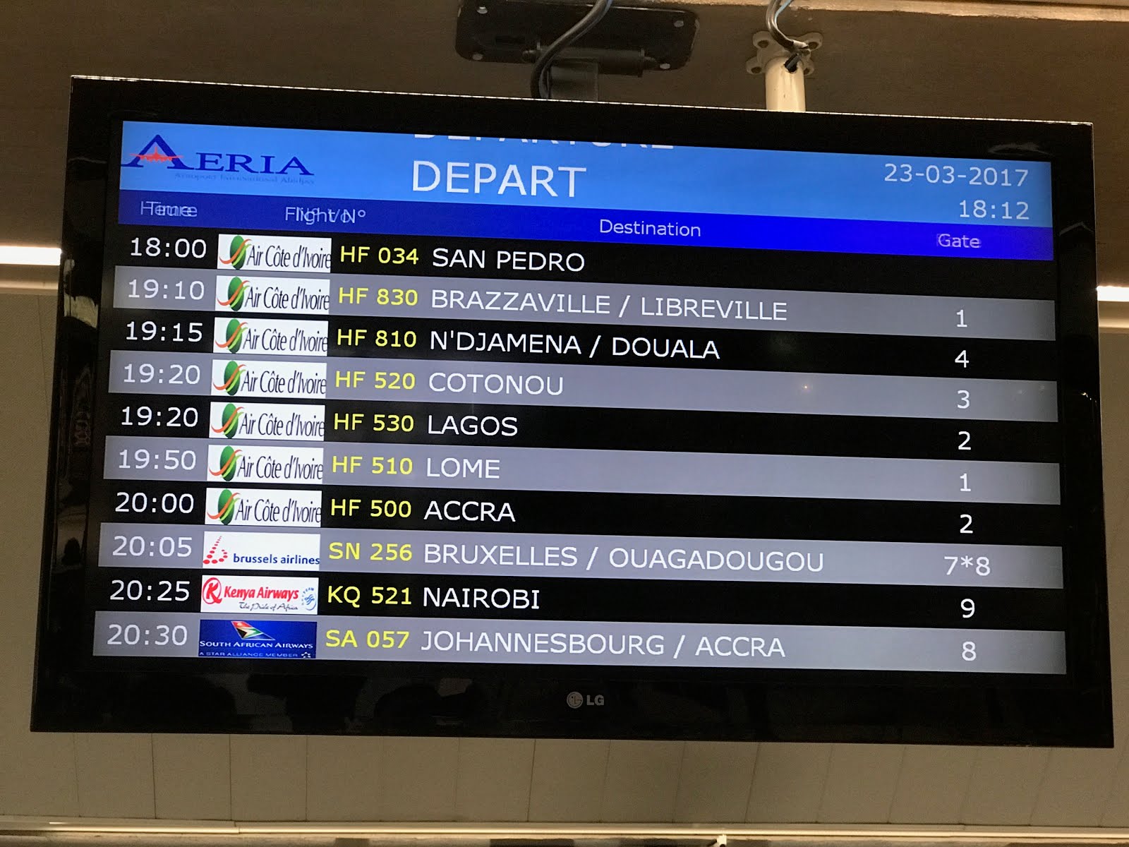 Airline Time tables Airline Time tables